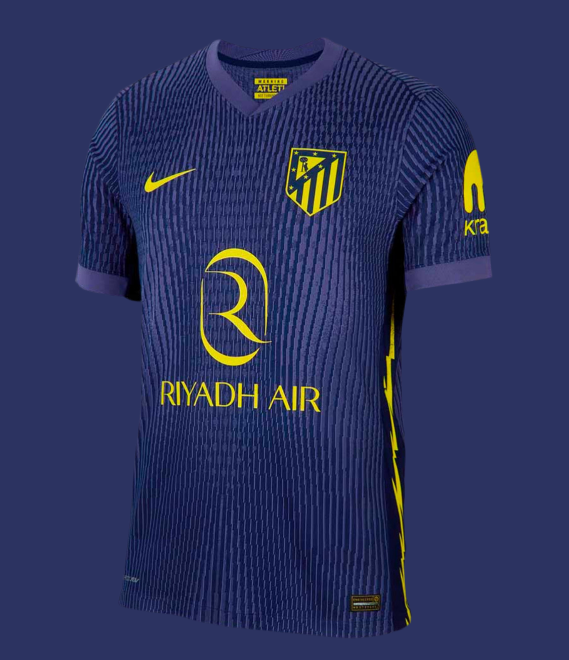 Equipación visitante Atlético de Madrid 2025-2026
