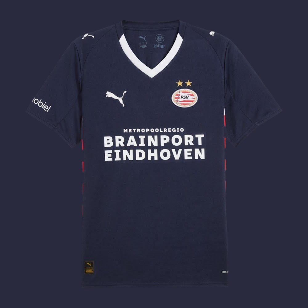 Equipación visitante PSV 2025-26
