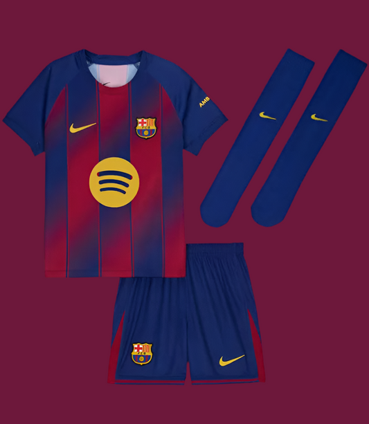 Equipación local FC Barcelona Niño 2025-26