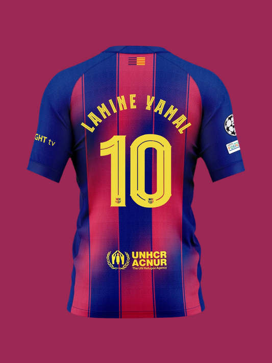 Equipación local FC Barcelona 2025-26 LAMINE YAMAL 10
