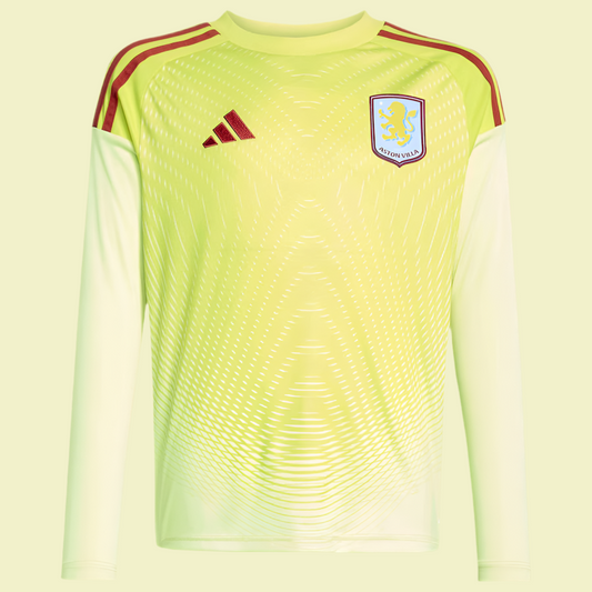 Equipación portero Aston Villa 2025-26 (Manga corta)