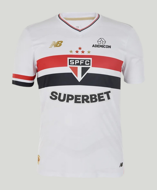 Equipación local São Paulo FC 2025