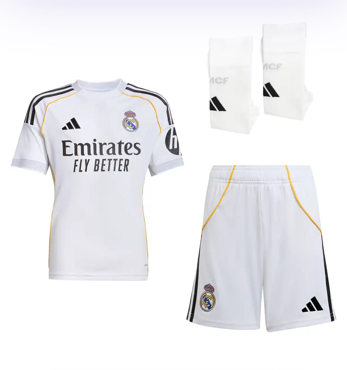 Equipaciones Real Madrid Niño 2025-26