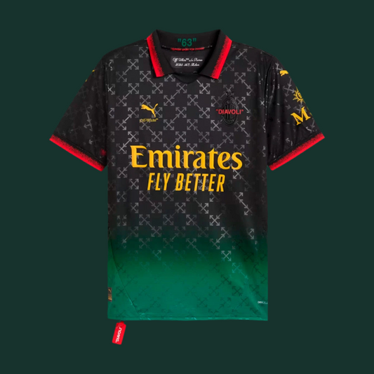 Equipación AC Milán x Off-White 2024-2025