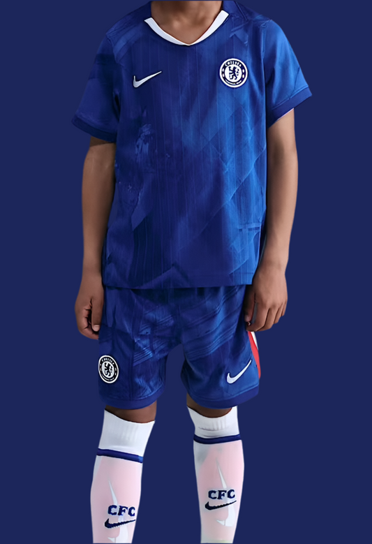 Equipación local Chelsea Niño 2025-26
