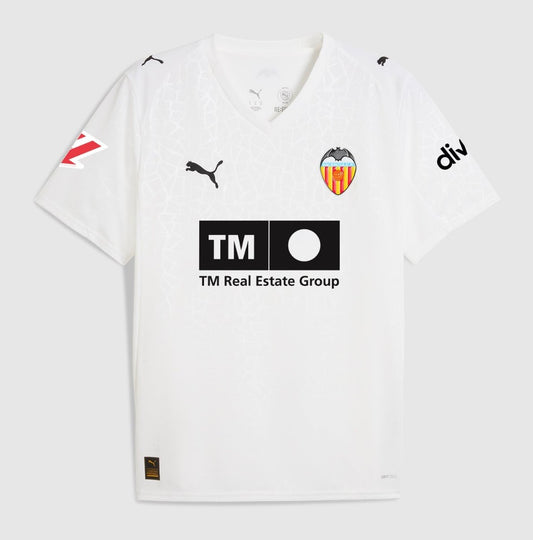 Equipación local Valencia CF 2025-26